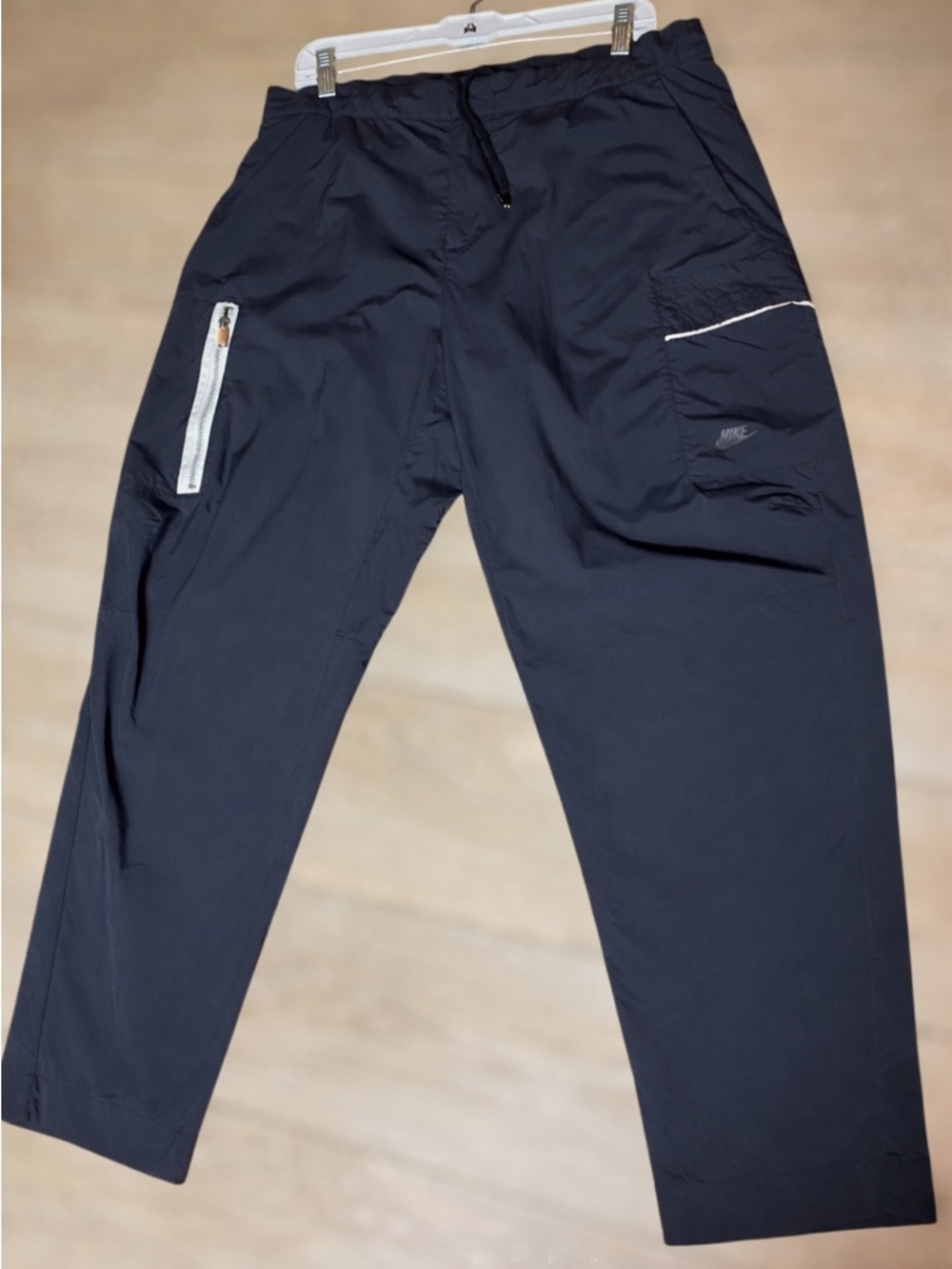 Nike Sportswear Style Essentials Pants Men Sz 34 Black Utility Cargo DM6681-010